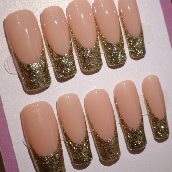 Champagne Hour Press on Nails