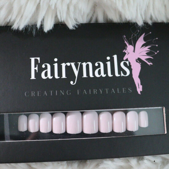 Machine Made Press Ons - Baby Pink Short